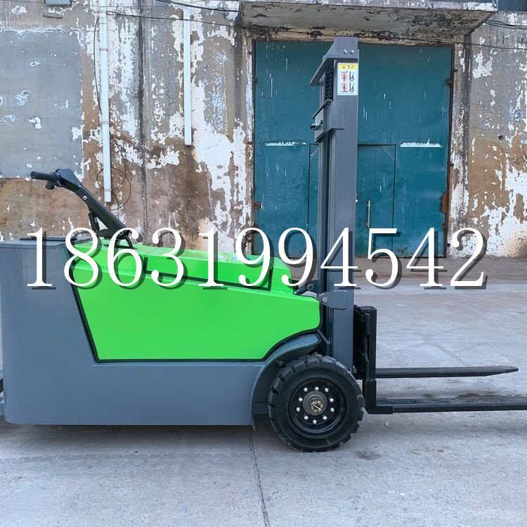 同心县小型电动叉车1吨2吨步行站驾式电瓶堆高充电装卸车液压升降车铲车